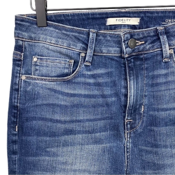 Nwt | Fidelity Denim Gwen High Waist Skinny Jeans in Sonoma Size 27 - Picture 3 of 7